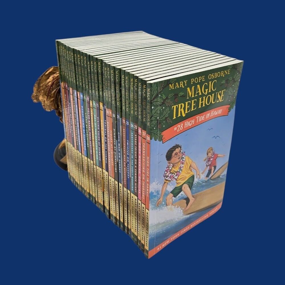 Set 3A: Magic Tree House A Library of Books 1-28 - Mary Pope Osborne Collection